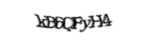 Security check image, please type the characters shown