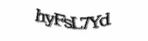 Security check image, please type the characters shown