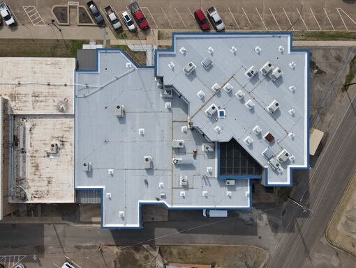 McCurtain County Jail Idabel, OK Project Highlight  Feb 24th 2023 DRONE PHOTOS