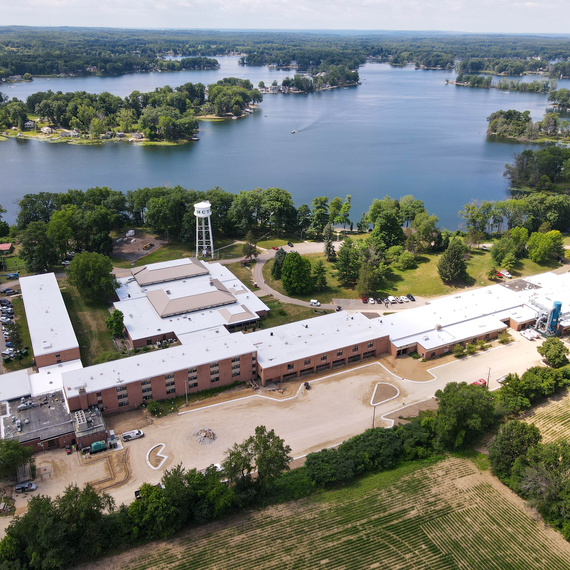 During photos of Michigan Career & Technical Institute in Plainwell, Michigan